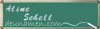 Aline Schell Visitenkarte